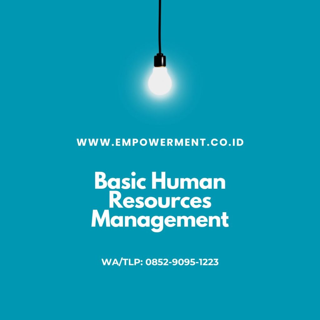 Pelatihan Basic Human Resources Management