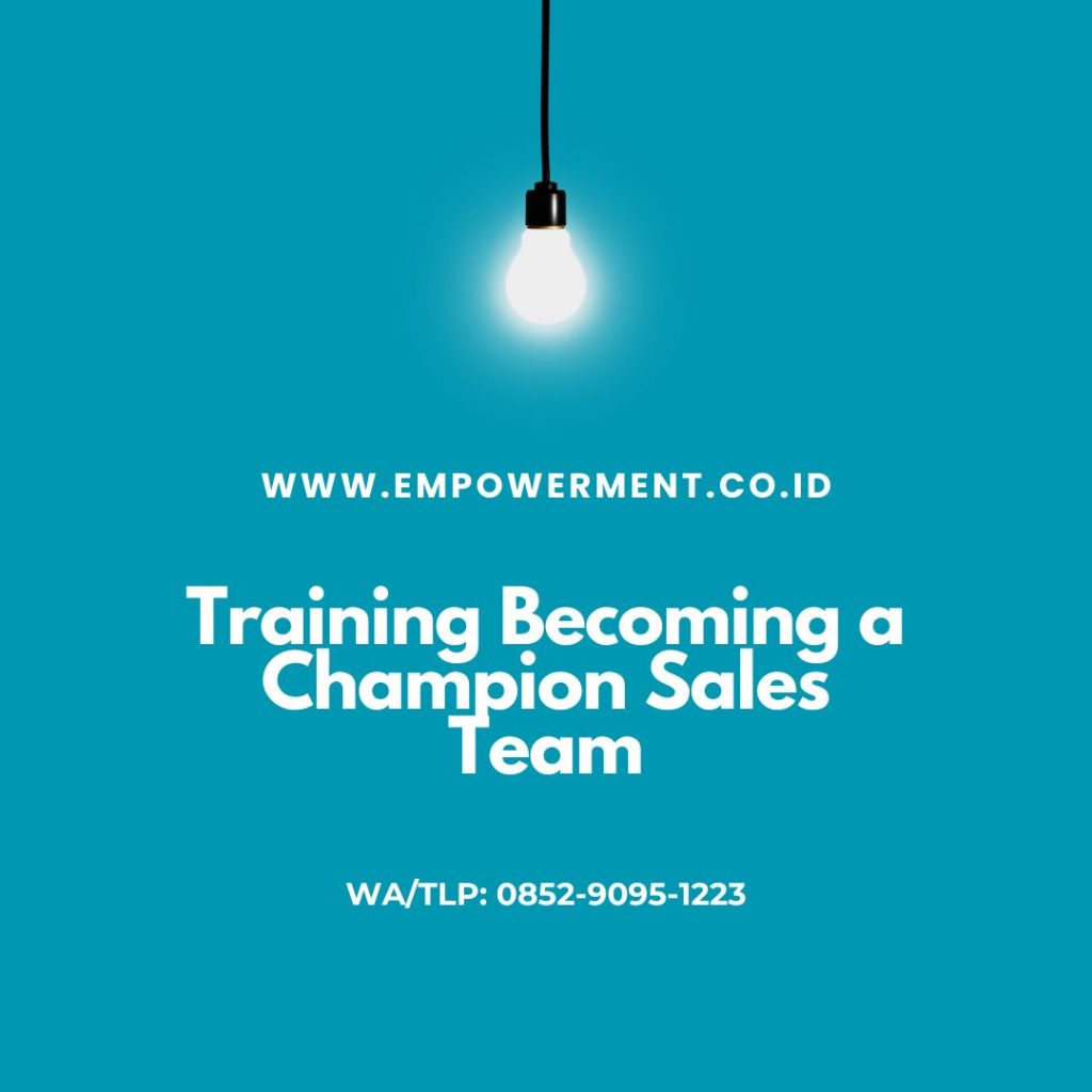 Training Becoming a Champion Sales Team