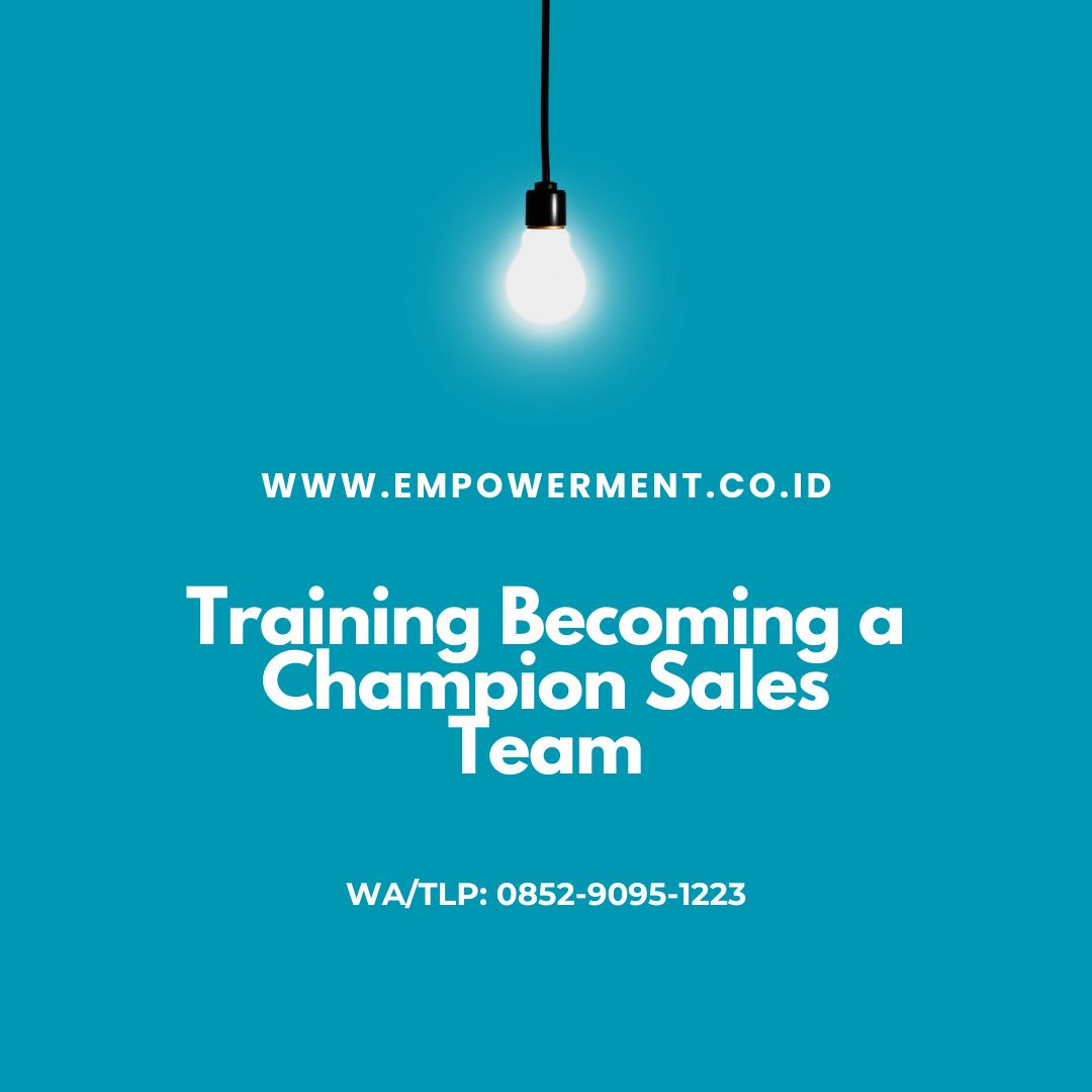 Training Becoming a Champion Sales Team