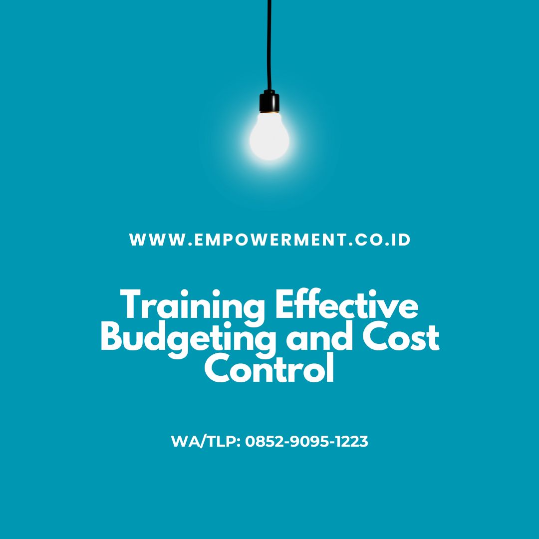 Training Effective Budgeting and Cost Control