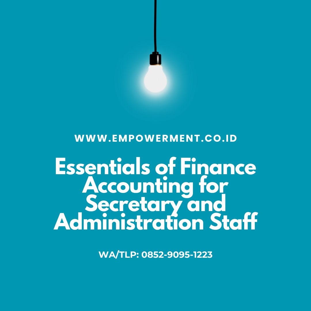 Essentials of Finance Accounting for Secretary and Administration Staff